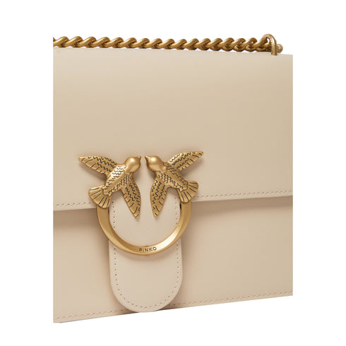 Pinko Borsa a spalla Borsa Donna tracolla Love One Classic Beige - Francavilla Moda